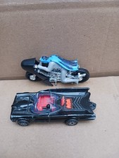Vintage batman batcycle figure