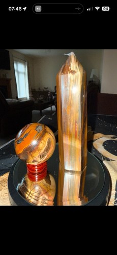 Stunning crystal tiger iron - tiger,