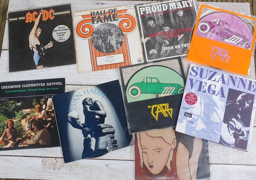 Job lot rare rock vinyl - job,