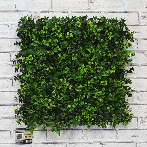 Artificial green living wall - green,