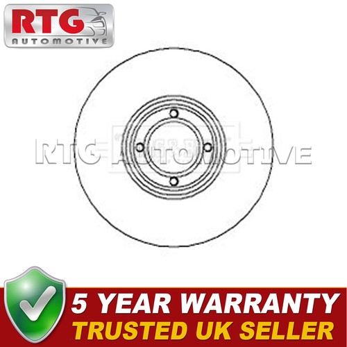 Front brake disc fits rover - front,