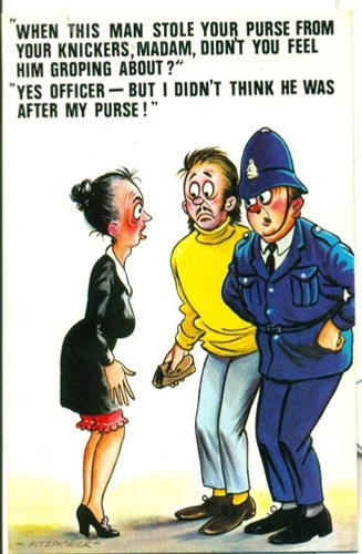 Postcard comic bamforth - bamforth,