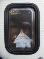Caravan door window