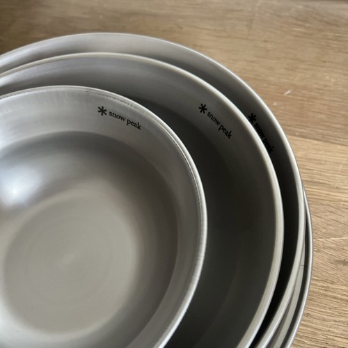 Snow peak tableware - snow,