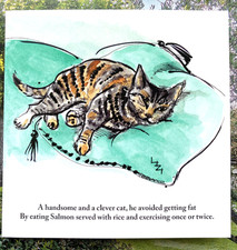 COOL CAT CARD! POEM AND PAINT