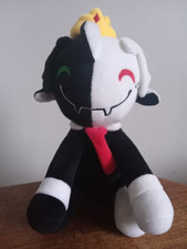 YouTooz Ranboo Sit Plushie Stuffed 12” Limited Edition Black And White Sheep Cat