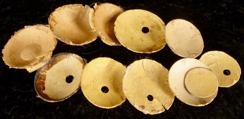 Head pates for - head, antique