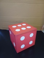 Dice Storage Tin Metal Box Vintage Originals by Elite Cube Novelty Piece Teen