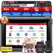 Launch X431 IMMO PLUS Car Diagnostic Tool Key Programming OBD Scanner Fault Code