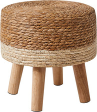 Footstool Natural Seagrass