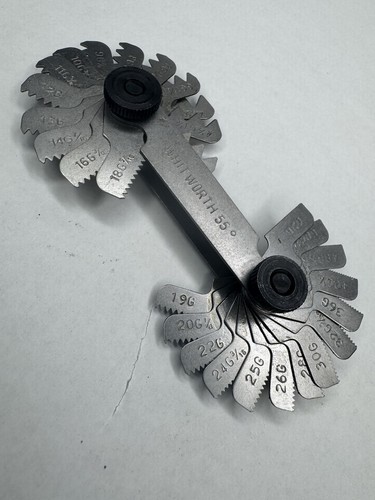Whitworth thread gauge tpi - whitworth,