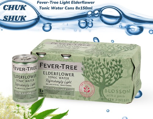 Fever tree refreshingly light - refreshingly,