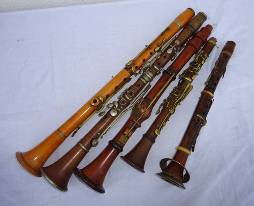Vintage boxwood clarinets - 5,