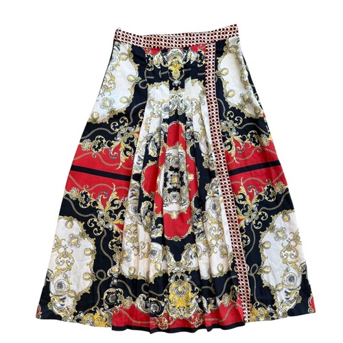 Zara woman scarf - print, pleated
