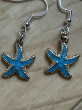 Pretty Starfish Earrings 925