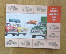 NOS 1956 Chevrolet Task Force Truck Catalog 56