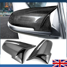 Carbon Look Wing Mirror Cover Cap For BMW F20 F21 F30 F31 F32 F36 X1 E84 F87 UK