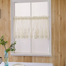 Kitchen Cafe Curtain Lace Net