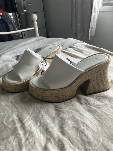 Zara chunky white - chunky, heel