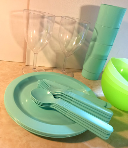 Plastic picnic camping - plastic, picnic/camping