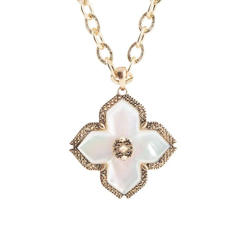 Maltese cross white mother - cross, of