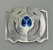 Art Nouvea SIlver & Enamelled