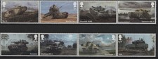 GB 2021 British Army Vehicles SG4566-SG4573 Mint Stamp Set MNH