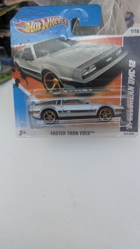 Hot wheels delorean dmc 12 - delorean, dmc-12