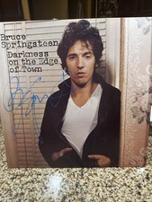 Bruce Springsteen Darkness on the Edge of Town Autographed By the Boss