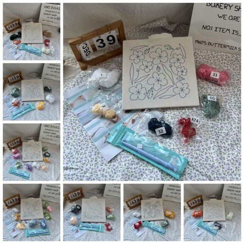 Yarns embroidery starter set - yarns,