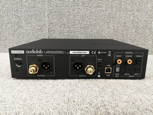 Audiolab dac digital to - audiolab, m-dac