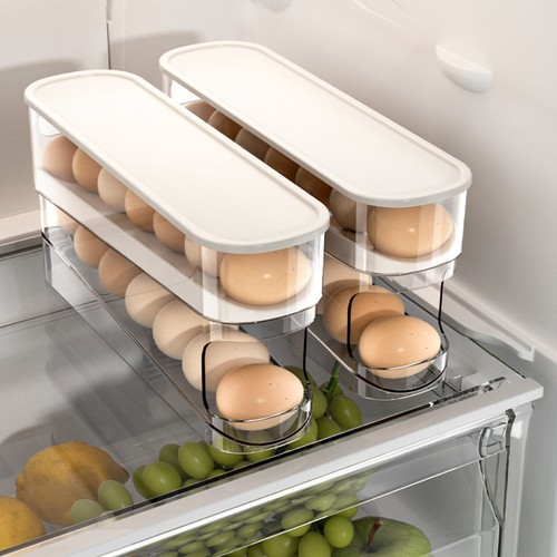Auto rolling refrigerator egg - auto-rolling,