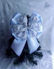 Christmas tree bow topper