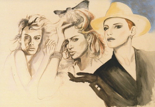 Art ronnie wood kim wilde - of,