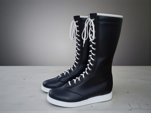 Men wrestling boots - wrestling, pro