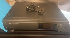 Panasonic NV-FS100 S VHS Video Cassette Recorder Working With Cable