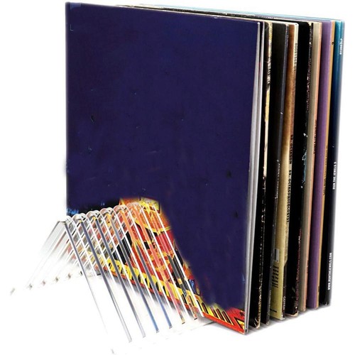 Clear acrylic record - record, rack