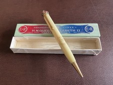 H.M.Queen Elizabeth II Coronation 1953 Souvenir Pencil Fully Working
