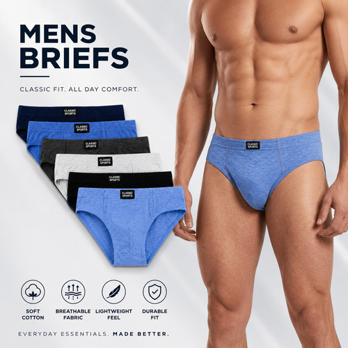 Pack 12 mens briefs - 6,