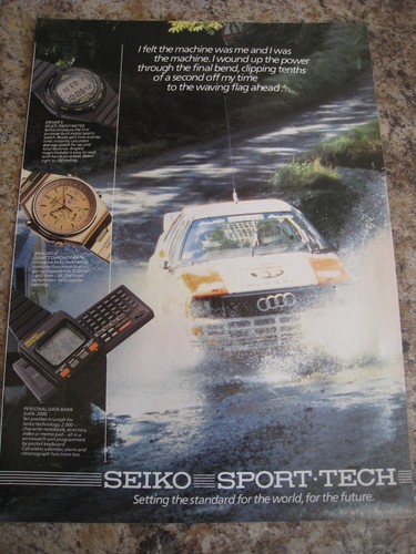 Seiko sport tech watch audi - seiko,