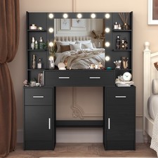 Dressing Table Black Corner