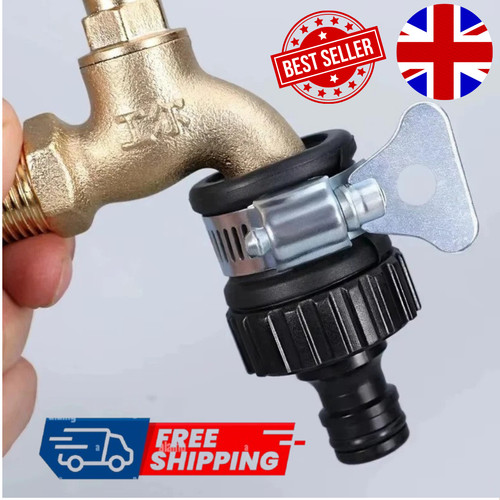 Brass tap connector - brass, adaptor