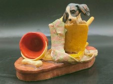 Aynsley MasterCraft ‘Trouble’ Puppy Dog Figurine Vintage 9cm Hand Painted