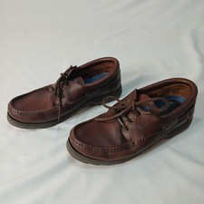 Dubarry Deck Boat Shoes Mens UK 7  Brown Lace-Up Leather