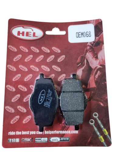 Hel front brake pads for - hel,