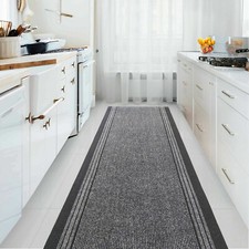 Grey Rubber Back Kitchen Mats