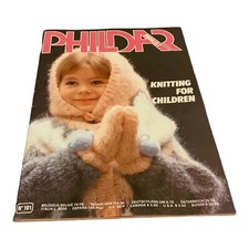 Phildar French Vintage Baby Pattern Book No. 101 Knitting For Children