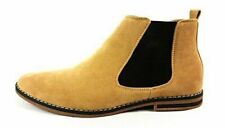 Mens Faux Suede Chelsea Boots