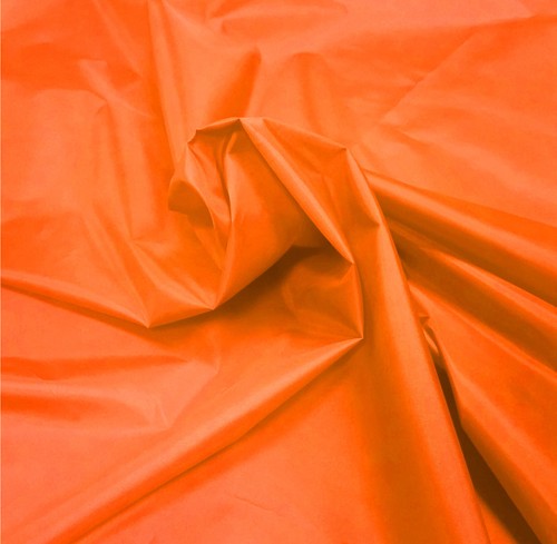 Orange nylon look fabric 5oz - nylon,