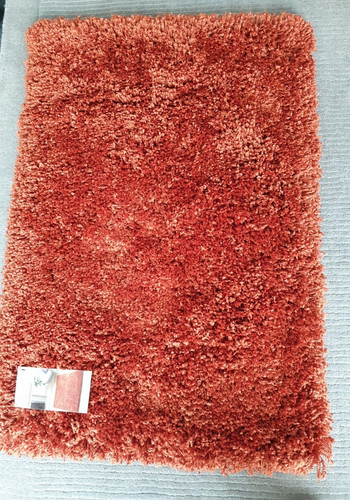 Next fozzy rust rug 90cm - rust,